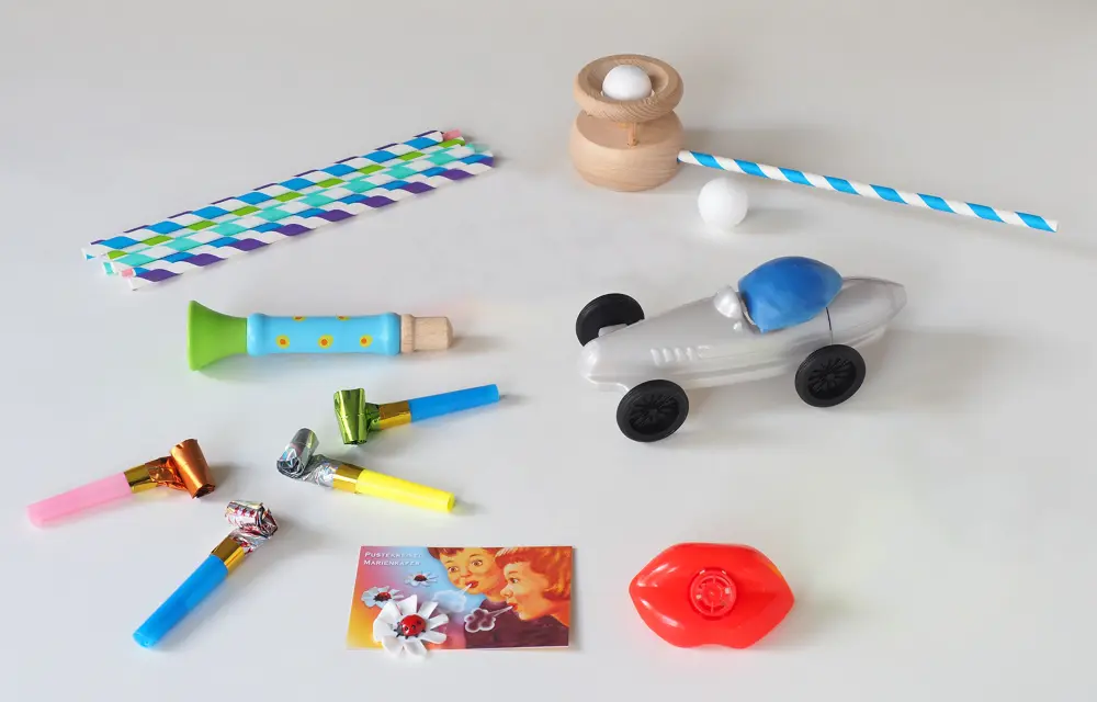 Bild Atmen – Blasübungen Pusteset