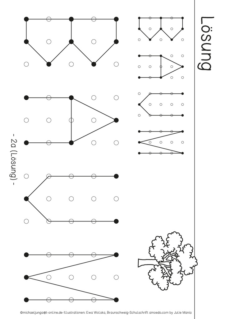 Lernpacket 1: Buchstaben in Punktefelder kopieren PDF