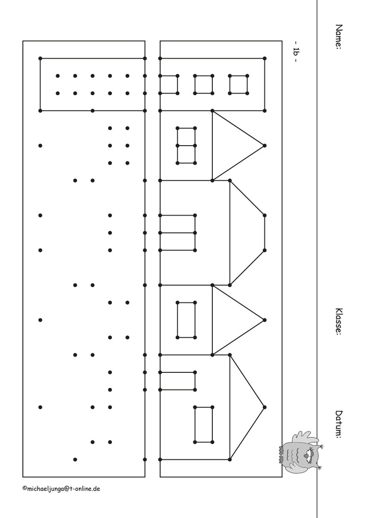 Lernpacket 4: Gebäude in Punkte- oder Gitterfelder spiegeln PDF