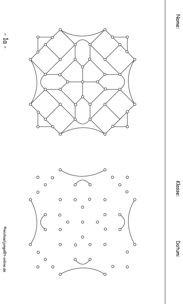 Lernpacket 6: Objekte in Punktefeldern komplettieren
