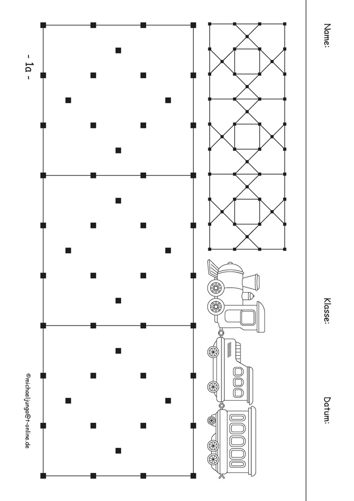 Lernpacket 7: Kacheln in Gitter- und Punktefeldern nachzeichnen PDF 