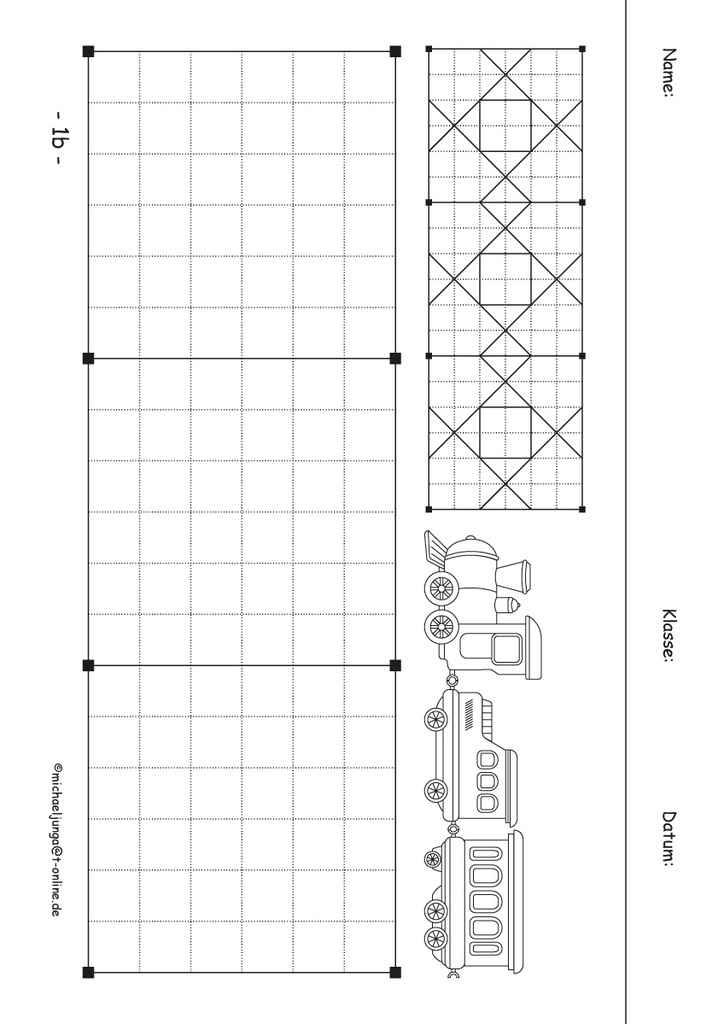 Lernpacket 7: Kacheln in Gitter- und Punktefeldern nachzeichnen PDF 