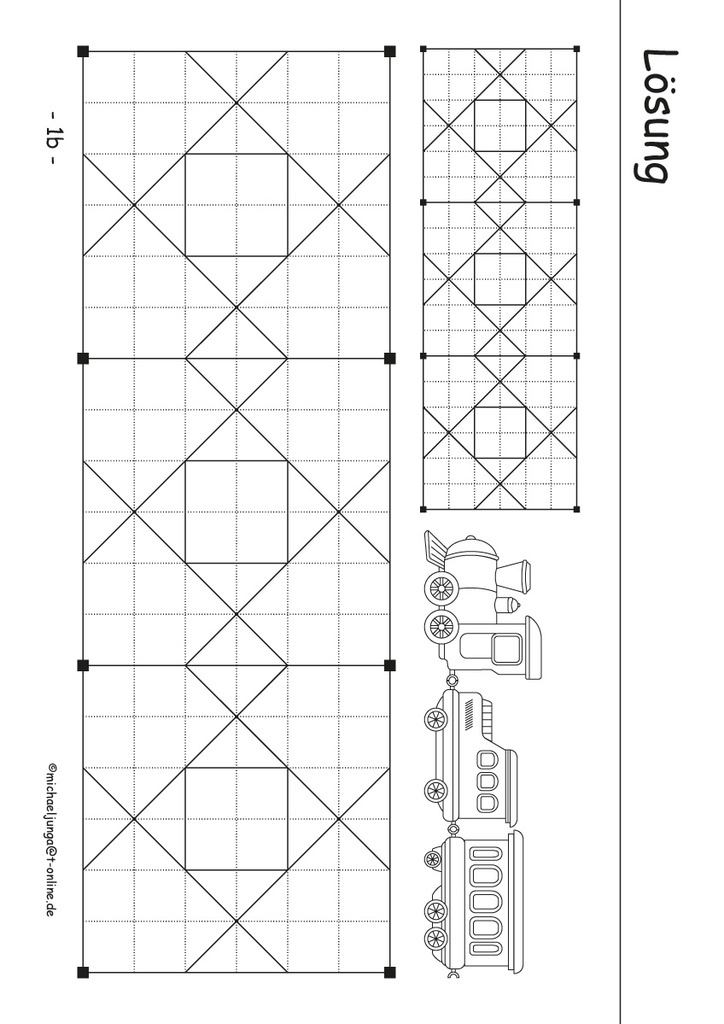 Lernpacket 7: Kacheln in Gitter- und Punktefeldern nachzeichnen PDF 