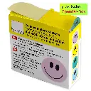 Belobigungsaufkleber "Bunte Gesichter"