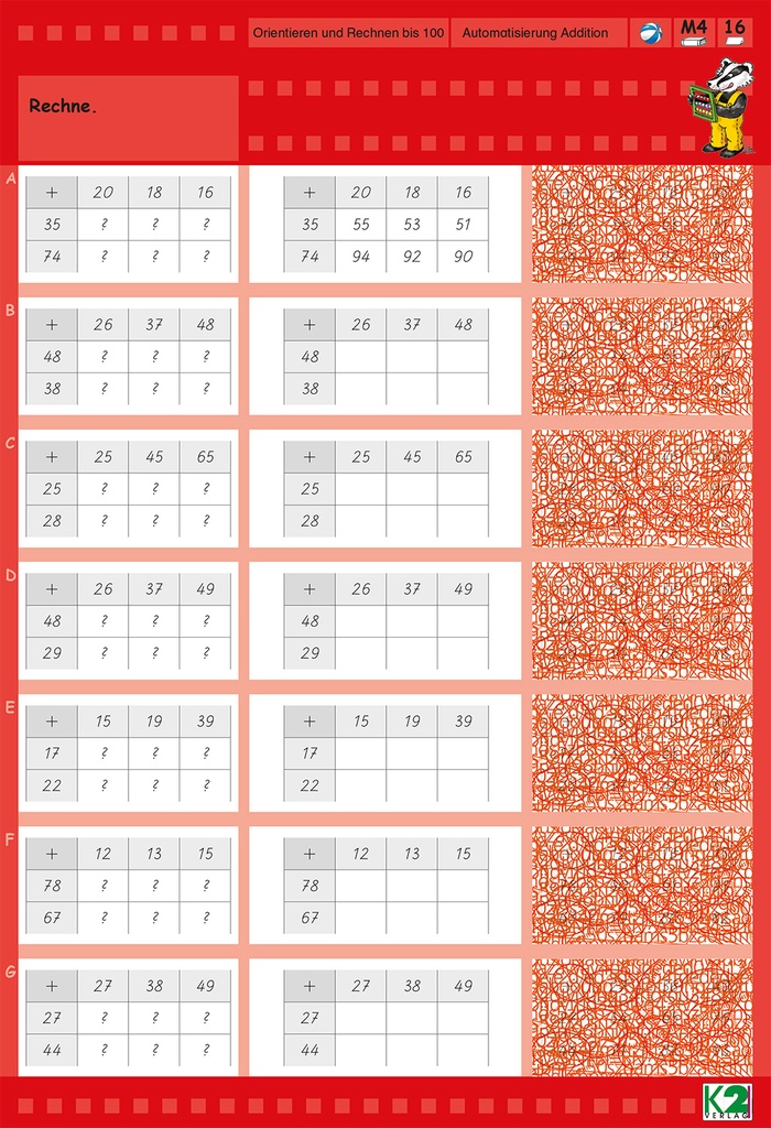 Max Lernkarten Rechnen bis 100
