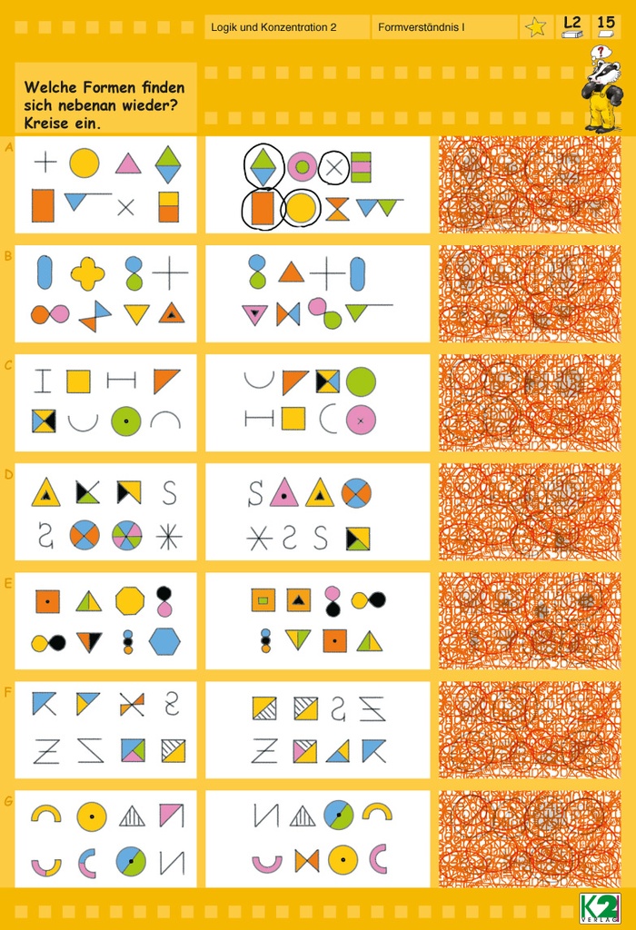 Max Lernkarten Logik und Konzentration 2