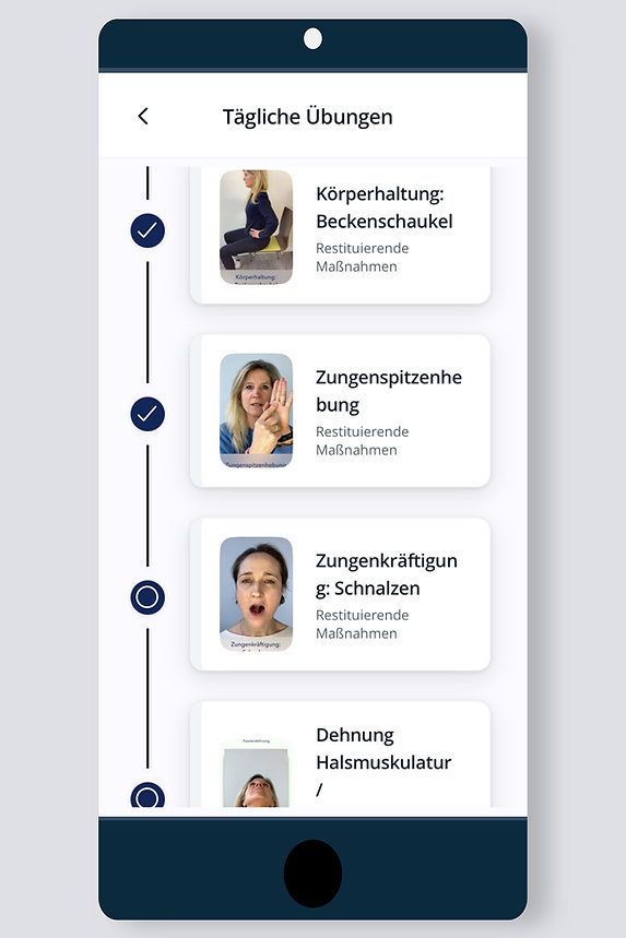 phagifit - App für die Dysphagietherapie