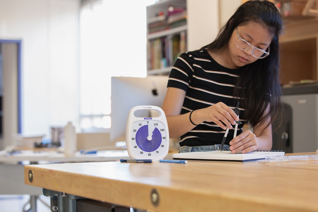 TimeTimer® PLUS weiss 120 Minuten