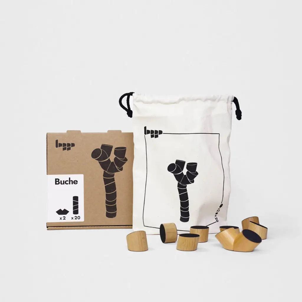 Loggos Buche M - das verrückte Stapelspiel für jung und alt