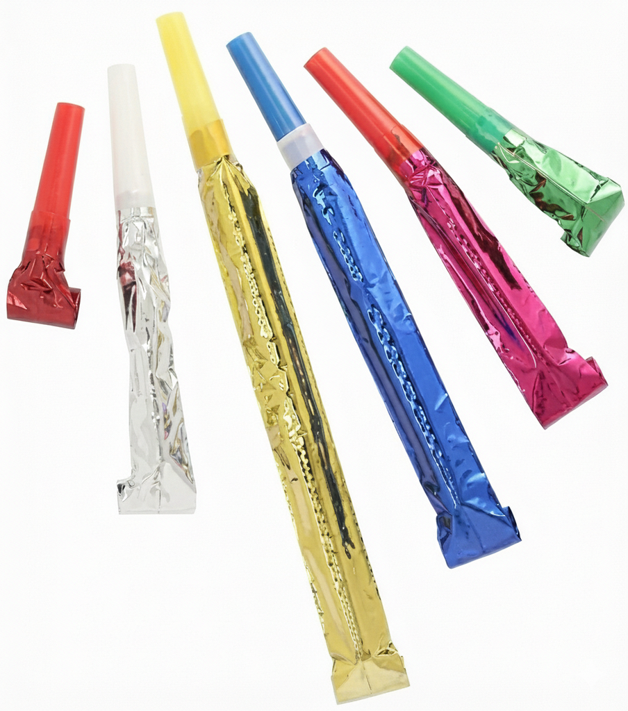 Papier Rollzungen 6er-Pack