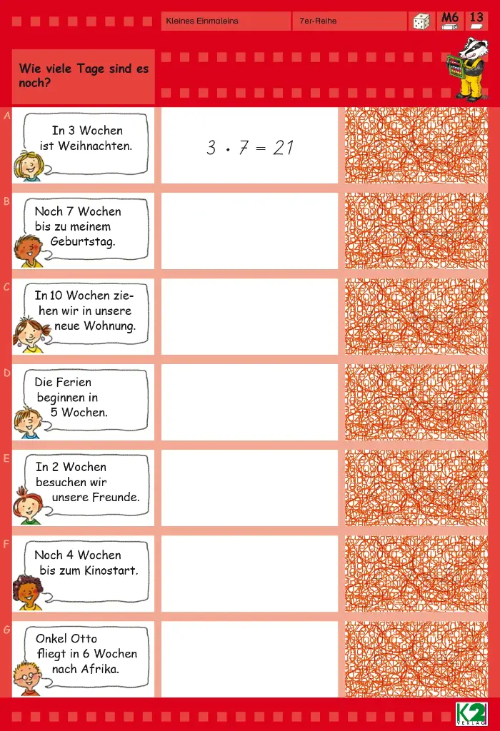 Max Lernkarten Kleines Einmaleins