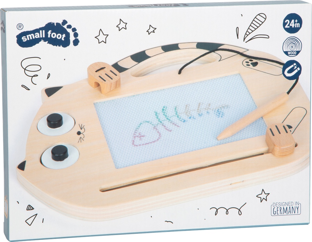 Magnetische Zaubertafel Katze