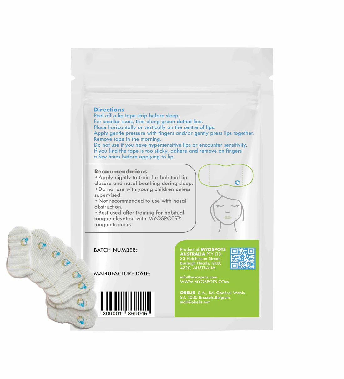 Myospots Lippenpflaster