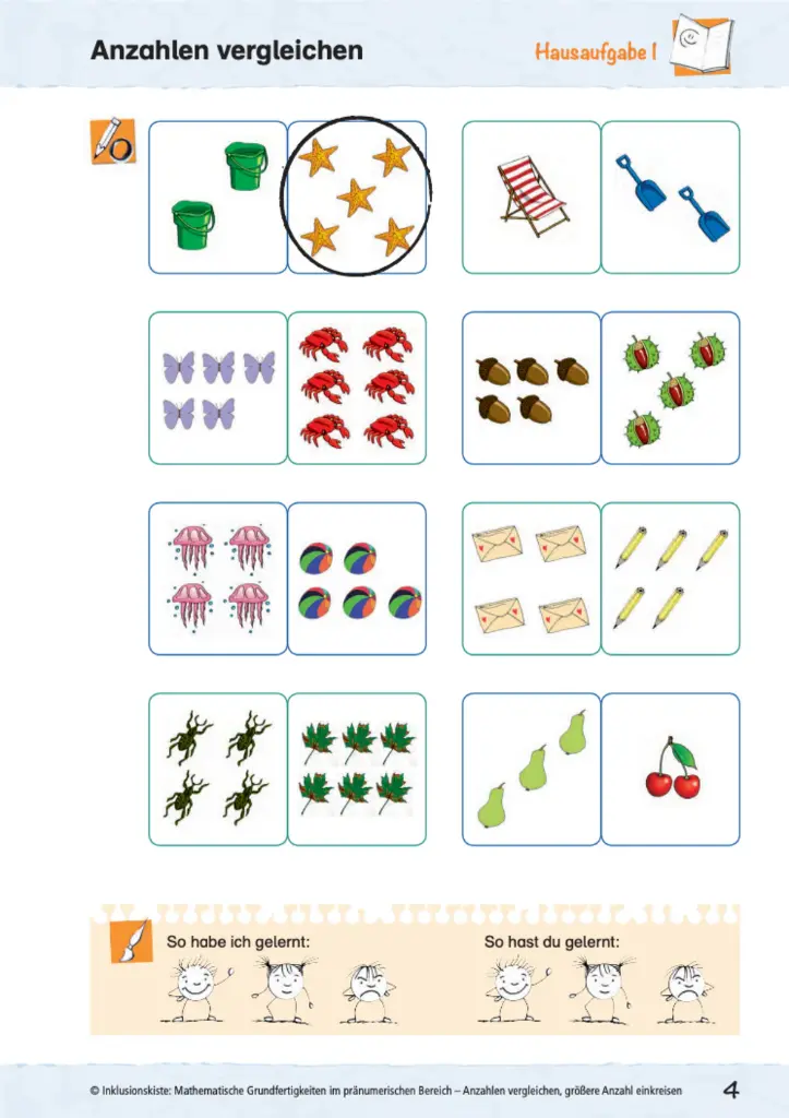 Anzahlen vergleichen PDF