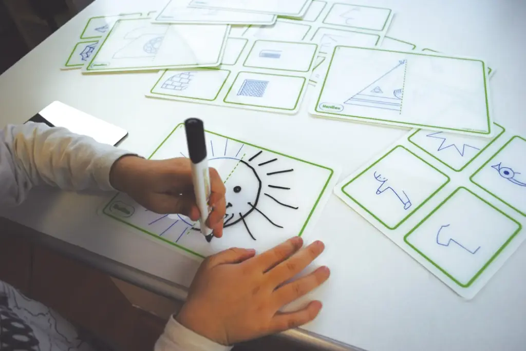 Spiegel Symmetrie Karten