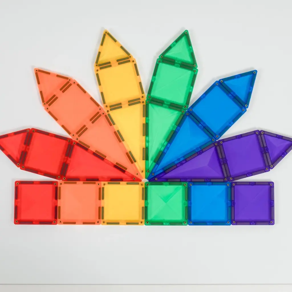 Connetix Magnetbausteine Rainbow Mini Pack - 24 Teile