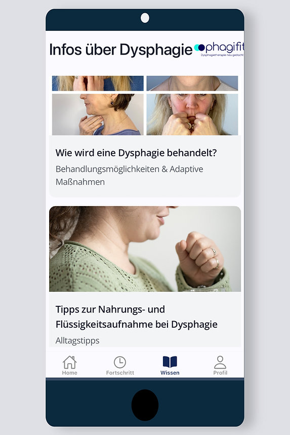 phagifit - App für die Dysphagietherapie