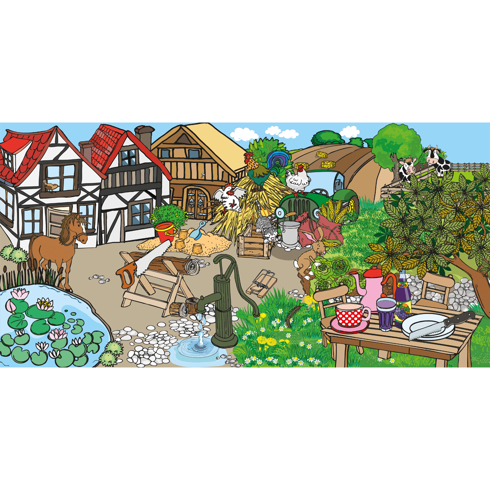 Entdecke und erzähle! Was kommt dazu? Laut S in der Spontansprache