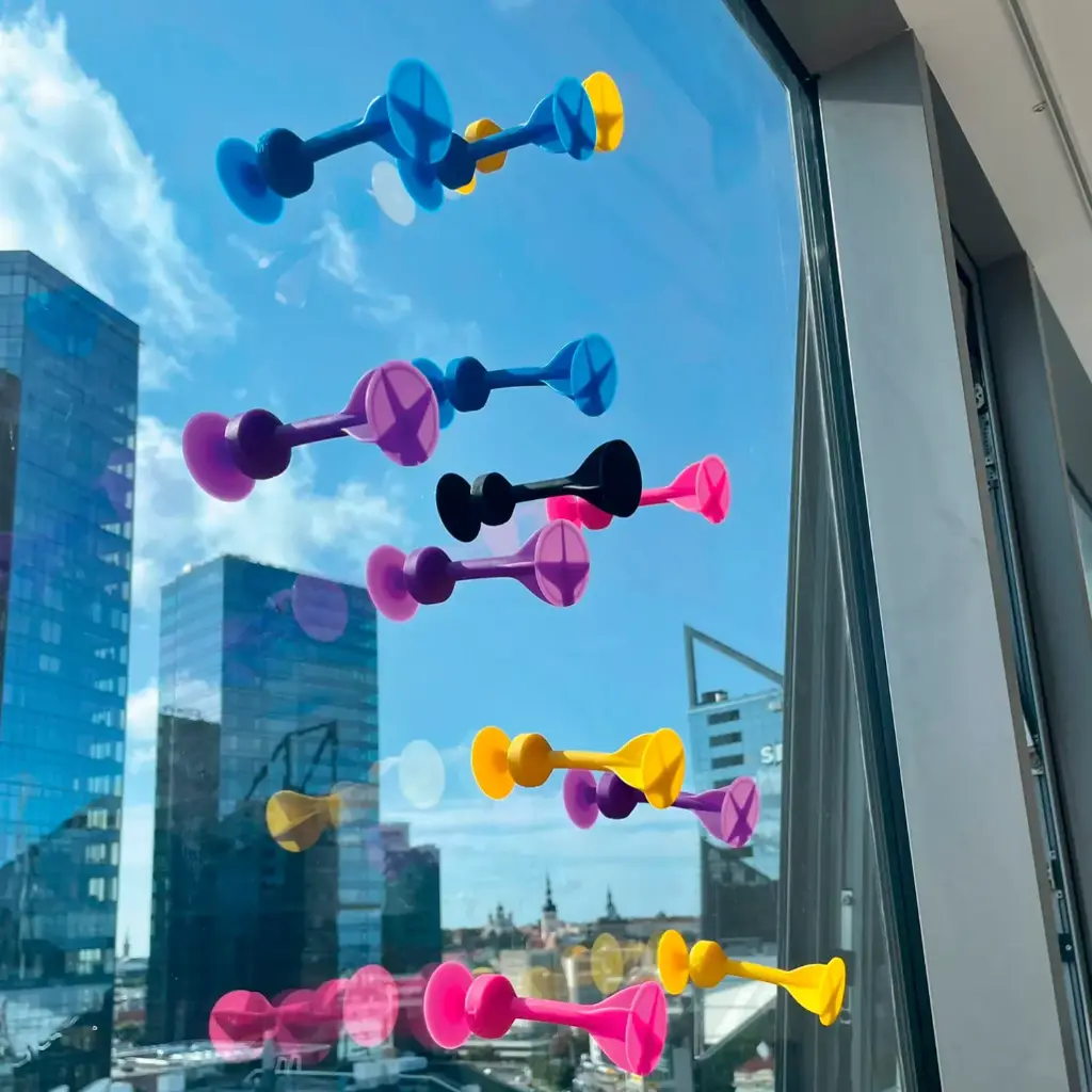 TOSSIT FAMILY PACK rot / türkis / hellblau / gelb