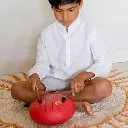 Tambu Steel Drum - Scarlet Sunset (Matt Red)