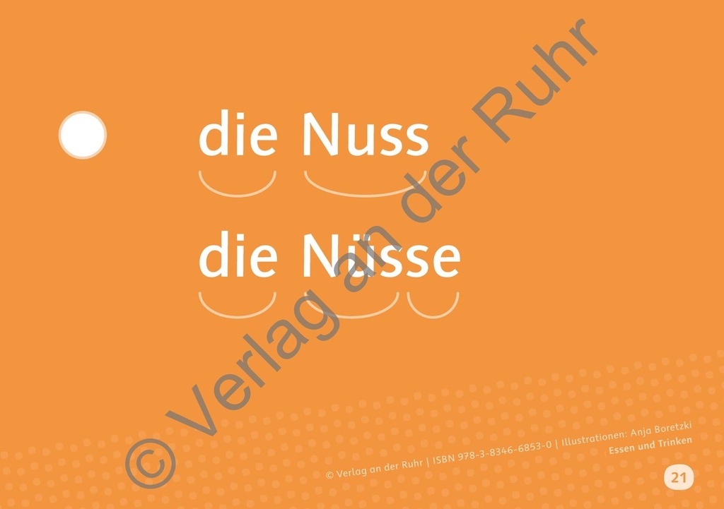 Wortschatzbilder Essen und Trinken