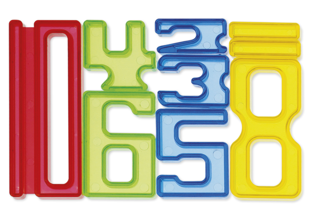 Zahlen-Bausteine "Zahl auf Zahl", 140-tlg, Set*