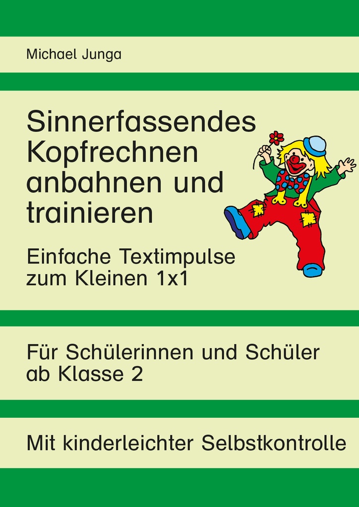 Kopfrechnen: Einfache Textimpulse zum Kleinen 1x1 PDF
