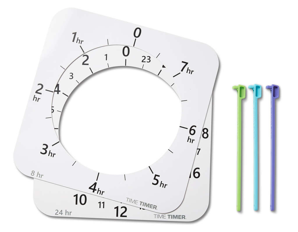 TimeTimer® MAX Zifferblätter, Markierungen*